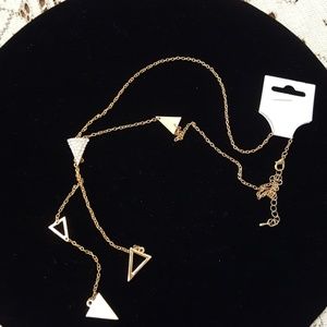 Arrows in goldtone and crystal